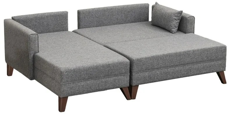 Sofa narożna Bella Narożnik Lewy 2 Szary