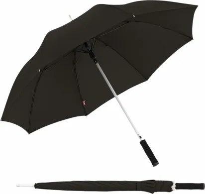 Golf Alu czarny - parasol partnerski