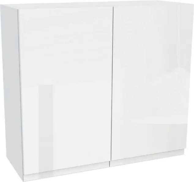 Zestaw Mebli Kuchennych MODERN 170 cm Biały Połysk Nowoczesny