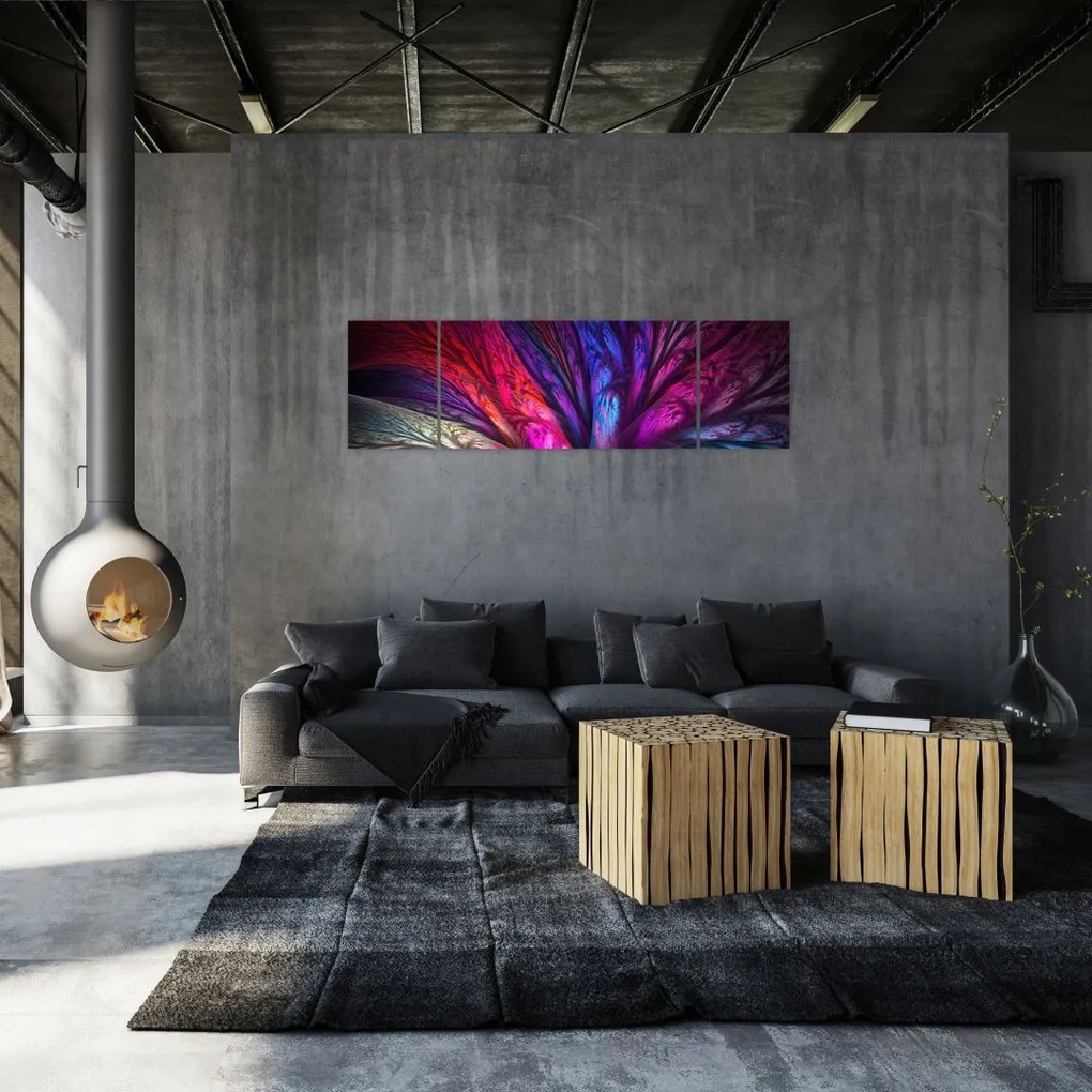 Abstrakcyjny obraz drzewa (170x50 cm)