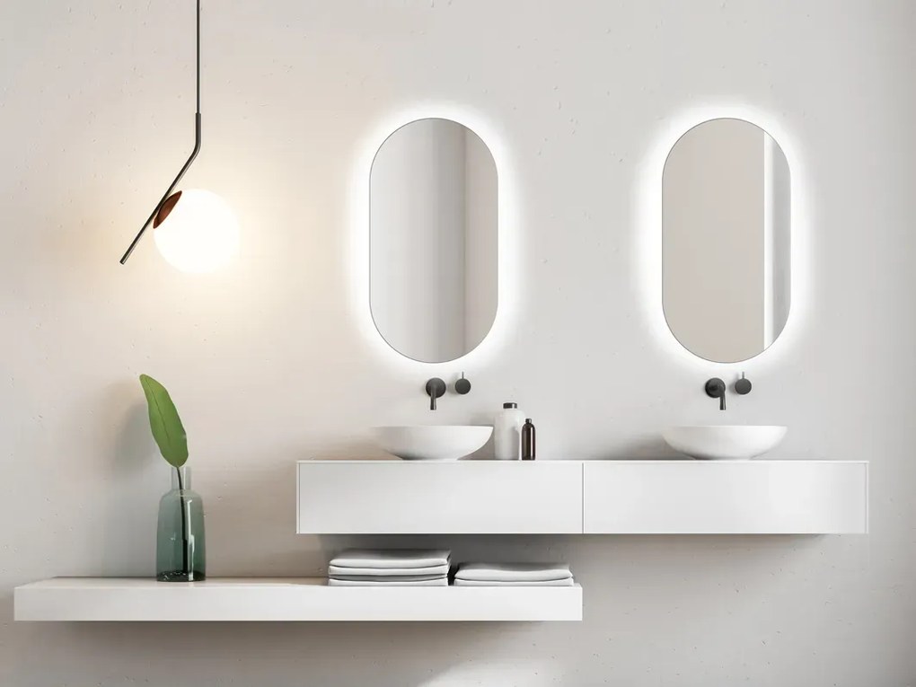 Lustro łazienkowe SIMPLE KORIA 50x120 z oświetleniem LED EXCLUSIVE MIRADO