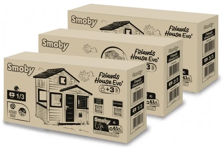 Smoby life domek ogrodowy evo