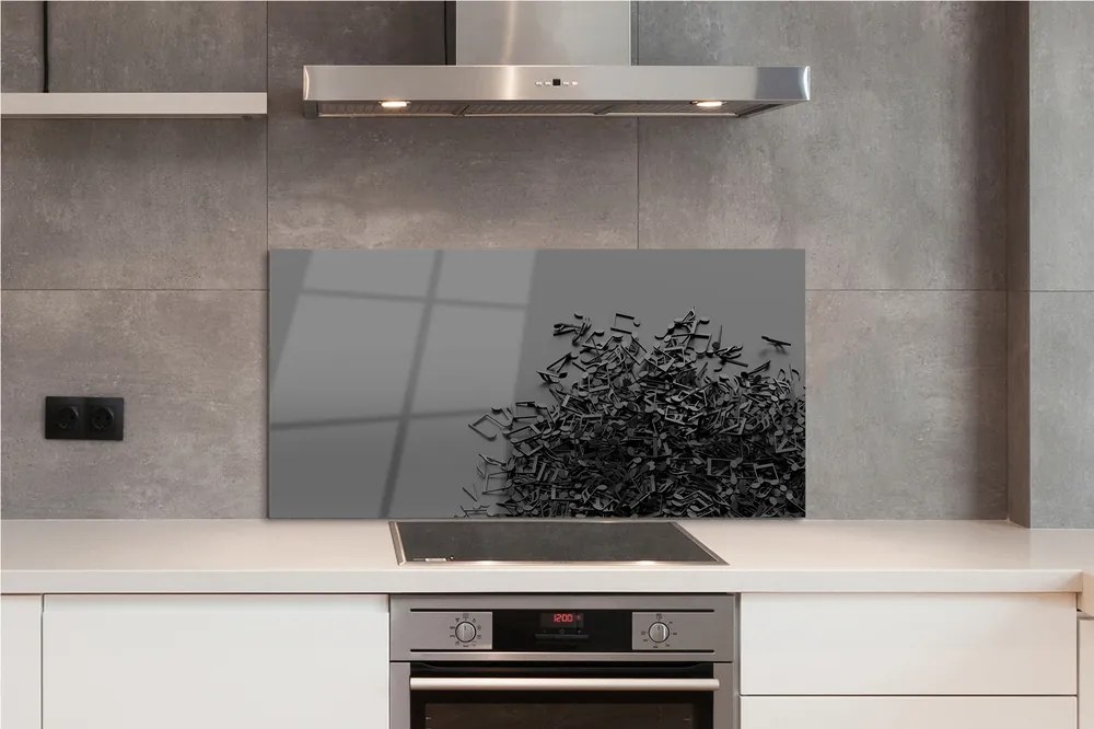 Szklany Panel Harmonijne Nuty