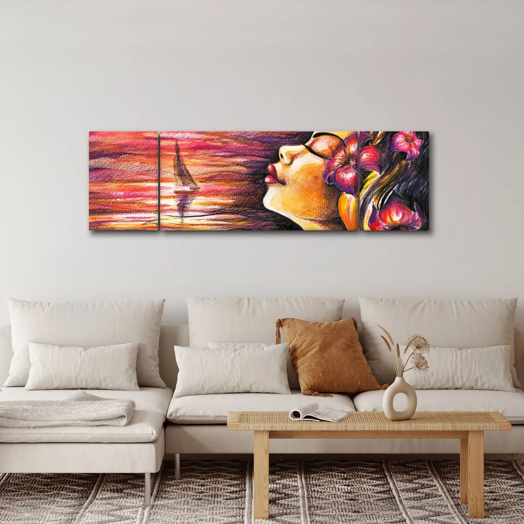 Obraz - Wspomnienia lata (170x50 cm)