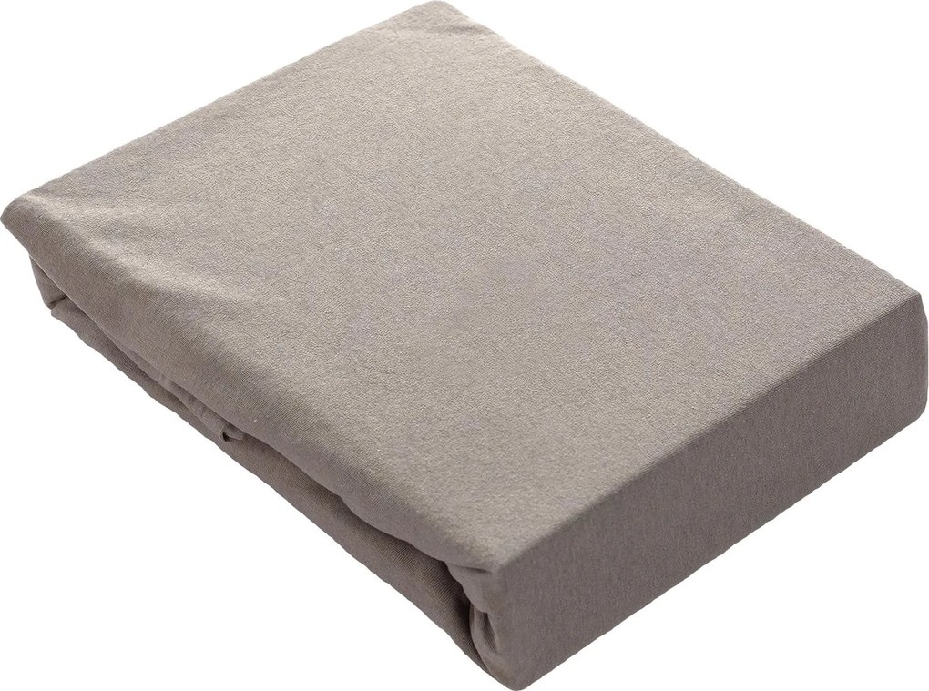 Prześcieradło jersey z gumką Jerry 220x200cm grey