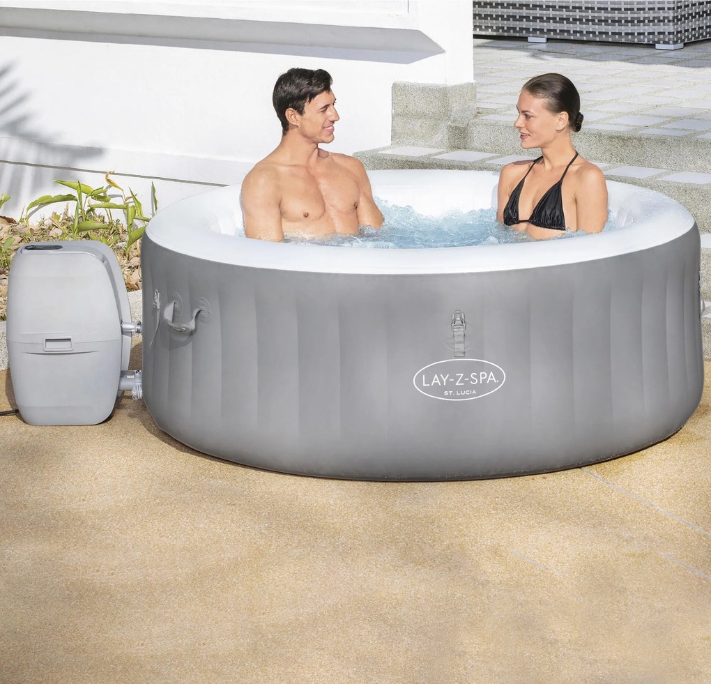 Dmuchane jacuzzi Lay-Z-Spa St.Lucia AirJet 170 x 66 cm BESTWAY