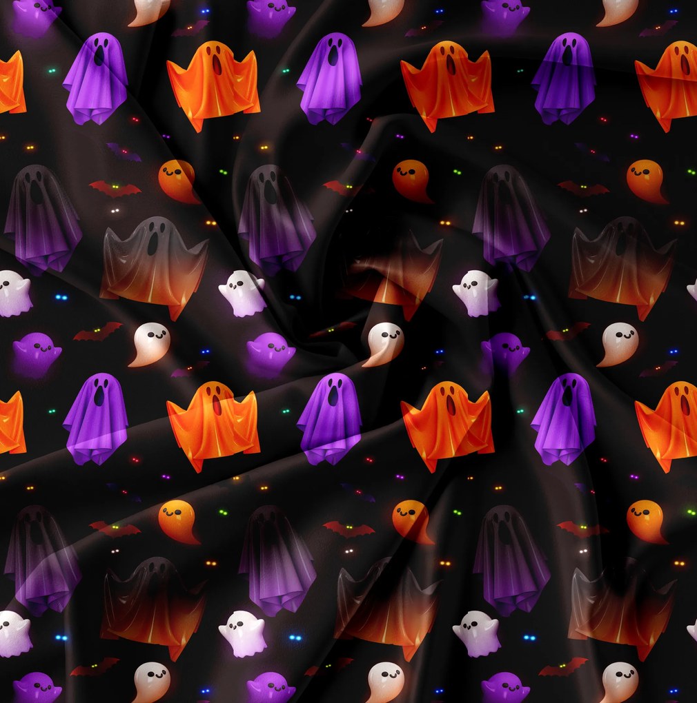 PrzytulneMieszkanie.pl PrzytulneMieszkanie.pl Pościel z mikrofibry SPOOKY SOIREE czarna Rozmiar pościeli: 70 x 80 cm | 140 x 200 cm