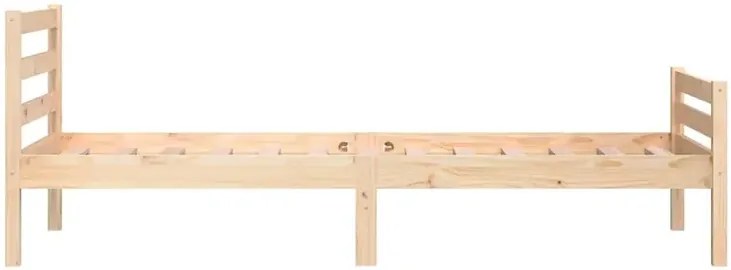 Pojedyncze łóżko z naturalnej sosny 90x200 R4-E48
