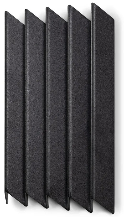 Czarny metalowy wieszak ścienny Sensu – Spinder Design