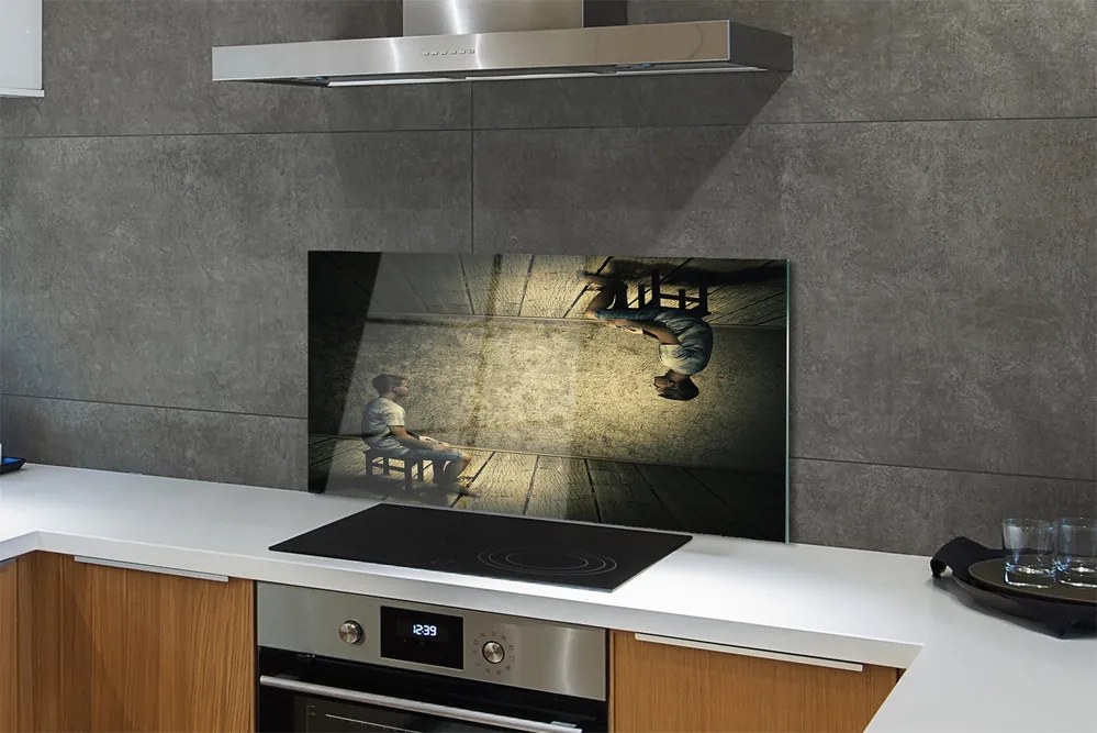 Szkło do Kuchni na Ścianę Lustrzane Odbicie Rzeczywistości