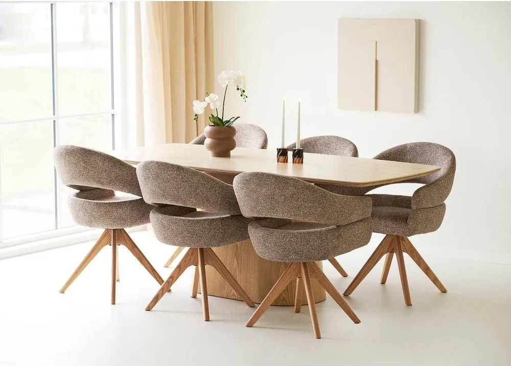 Stół z ceramicznym blatem 90x200 cm Noli – House Nordic