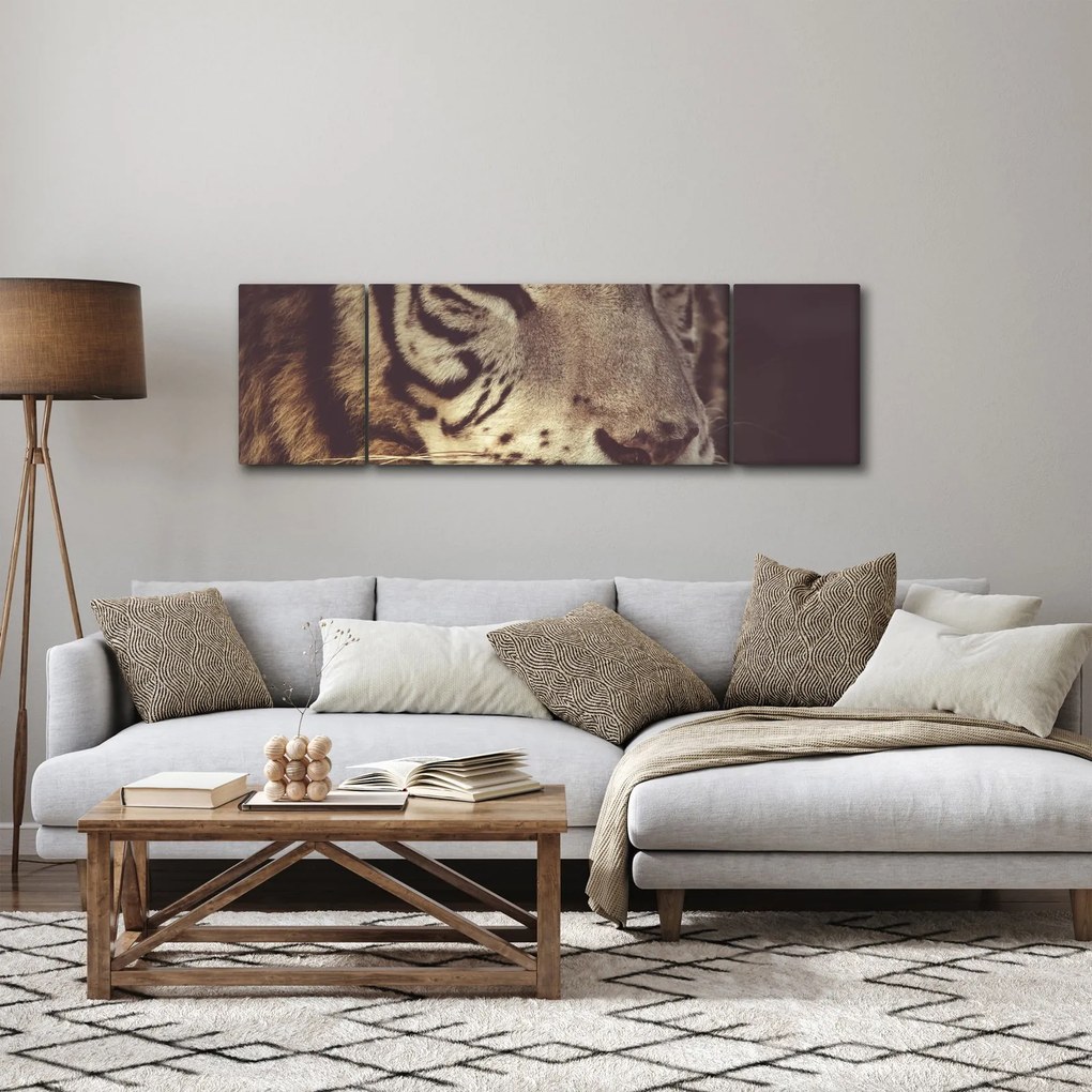 Obraz tygrysa (170x50 cm)