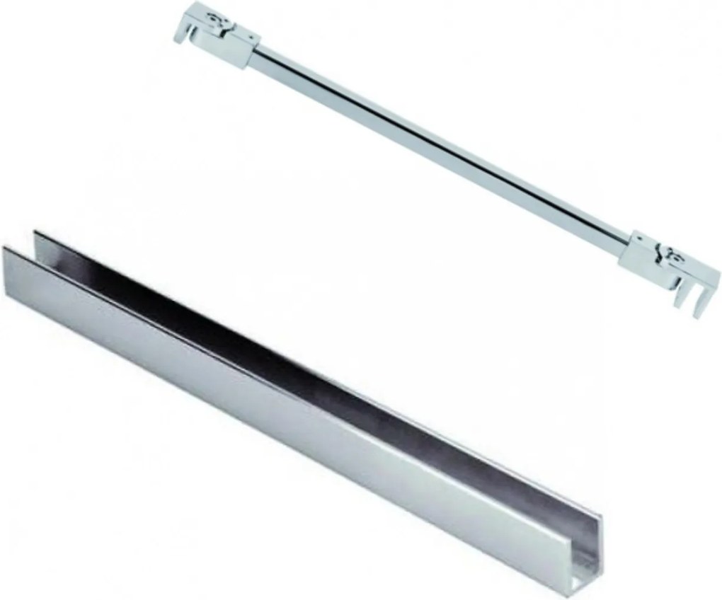 Ścianka prysznicowa Walk-in szkło satynowe matowe 8 mm MOLIS Satin Square MASSI | rożne rozmiary
