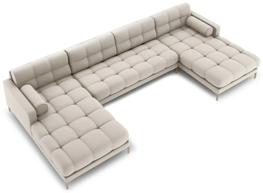 Beżowy narożnik (w kształcie litery U) Bali – Cosmopolitan Design