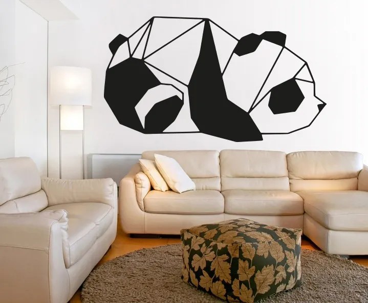 Rzeźbiona panda na ścianę - TUFUK