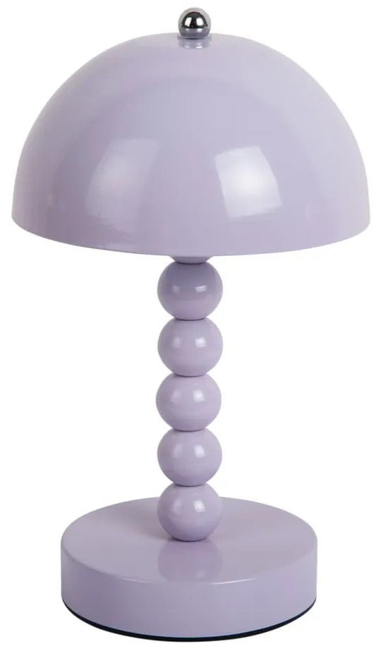 Fioletowa lampa stołowa LED (wysokość 27,5 cm) Bubbles LED – Leitmotiv
