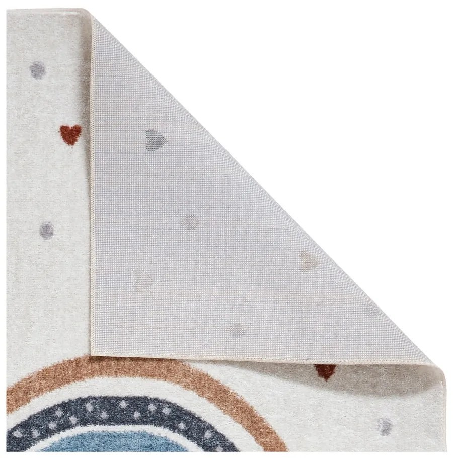 Kremowy dywan dziecięcy 120x170 cm Vida Rainbow – Think Rugs