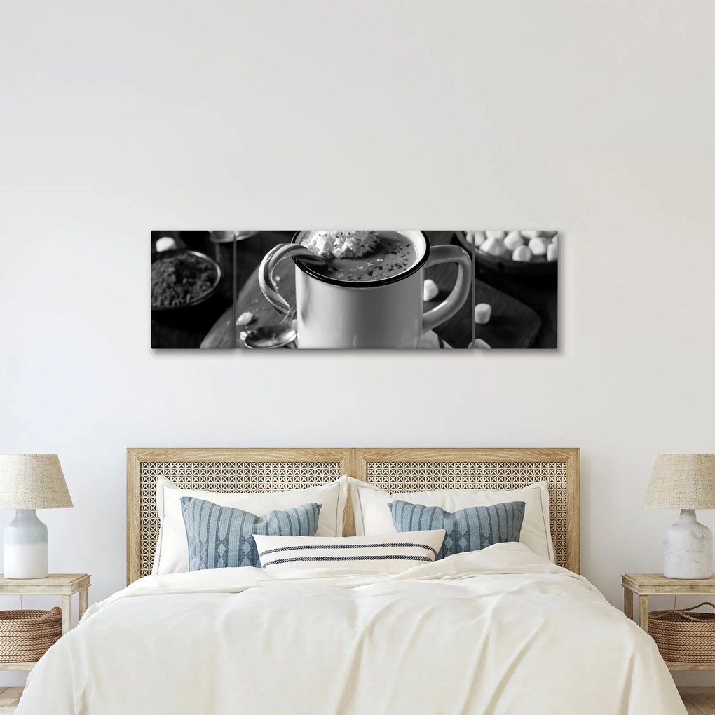 Obraz - Świąteczna gorąca czekolada (170x50 cm)