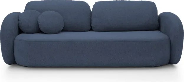 Sofa OLIO z funkcja spania i pojemnikiem NIEBIESKI ARAGON 79