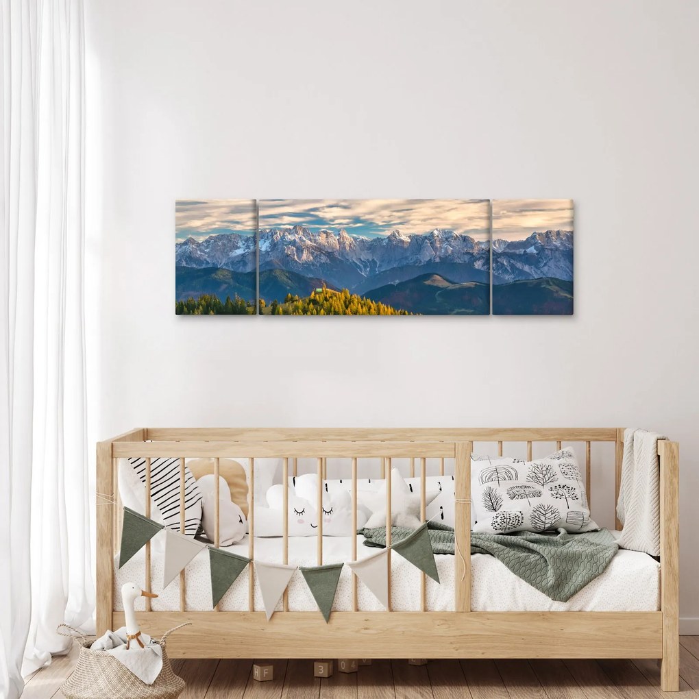 Obraz - panorama górska (170x50 cm)