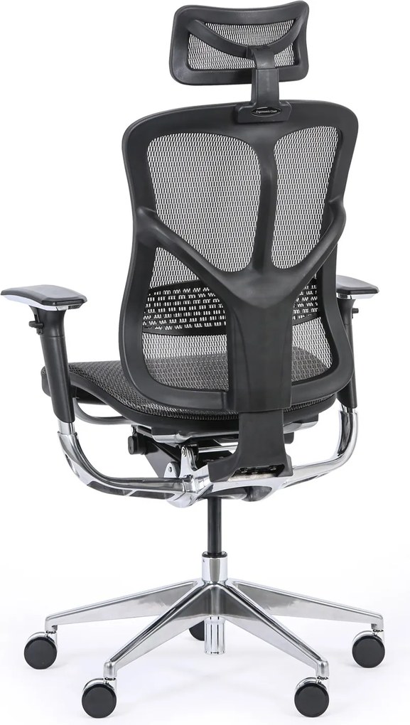 Krzesło biurowe wielofunkcyjne WINSTON AA, szary