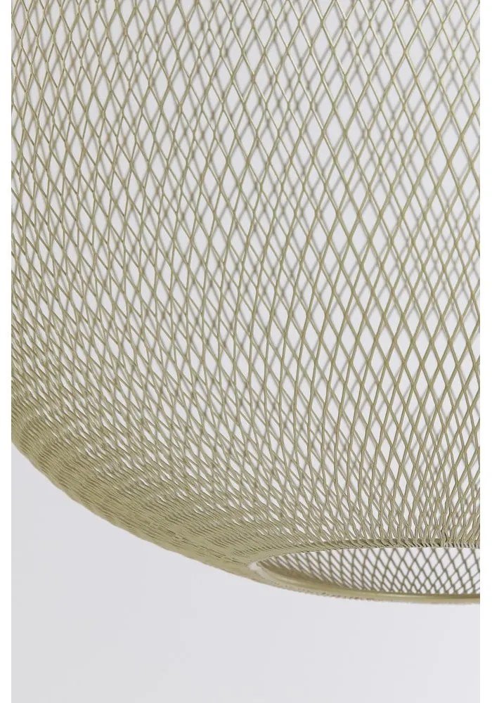 Lampa wisząca w kolorze złota z metalowym kloszem ø 50 cm Moroc – Light &amp; Living