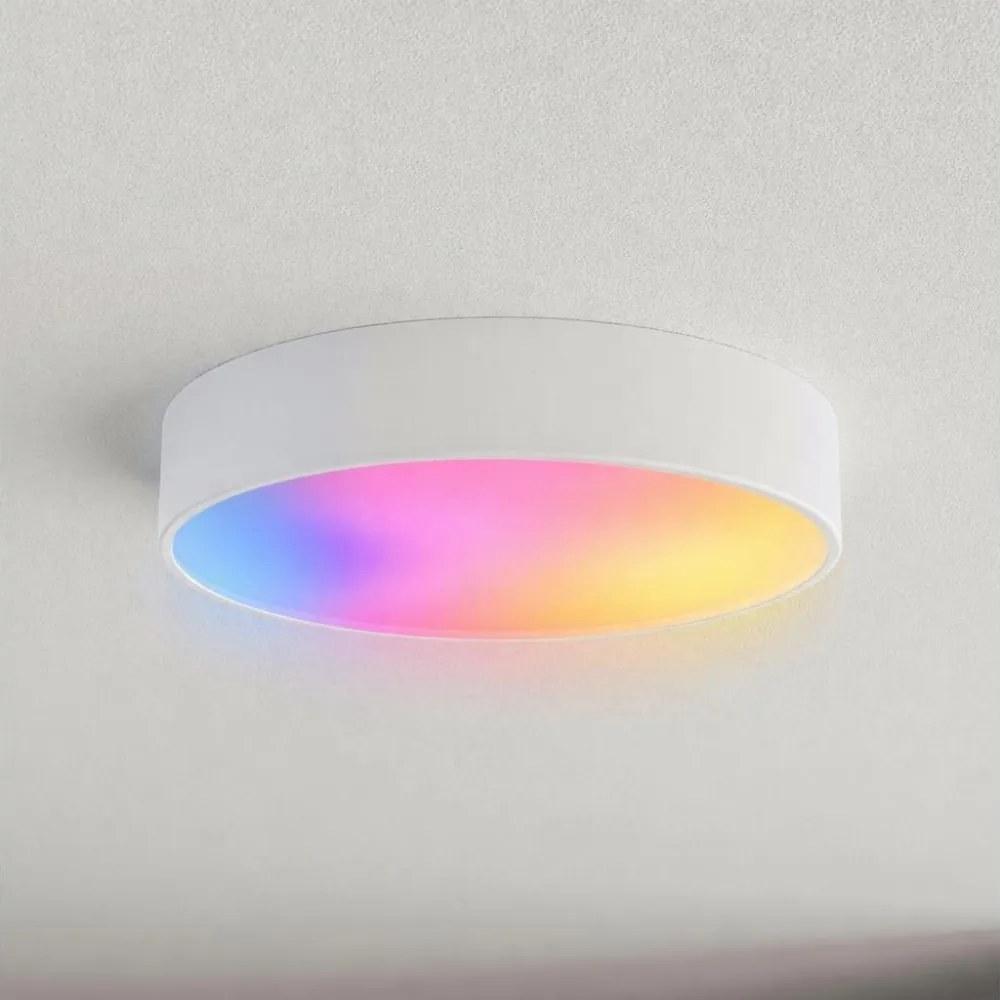 Brilagi - LED RGBW ściemnialna lampa sufitowa CLARE 3xE27/9W/230V Wi-Fi biała