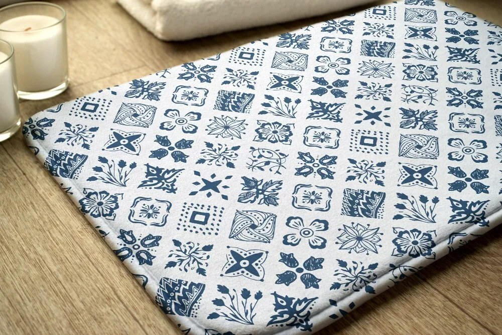 Antypoślizgowy dywanik łazienkowy Antypoślizgowy dywanik łazienkowy Kwiaty Abstrakcja