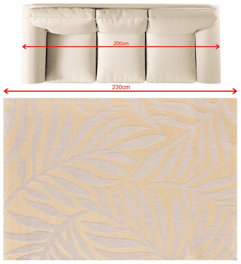 Dywan Avenna golden beige 160x230 cm