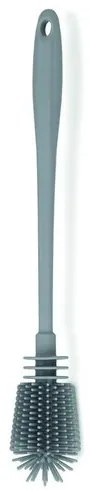 Kela Szczotka do czyszczenia butelek SUSA, 31 cm, szary