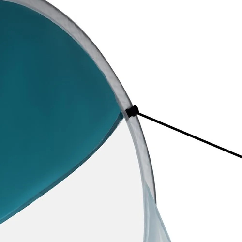 Namiot plażowy SUNSHADE 120x190 cm, niebiesko-biały