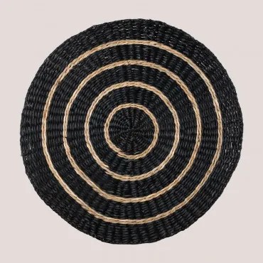 Podkładka Z Naturalnego Juty Khaa Czarna - Sklum