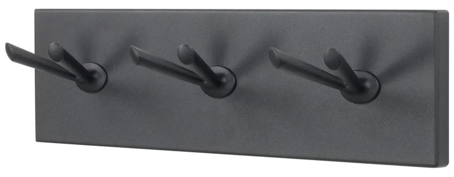 Czarny metalowy wieszak ścienny Pull – Spinder Design