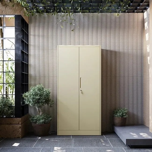 Szafa biurowa Fresh Style Jan H 90x40x195 cm beżowa