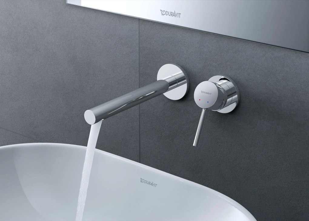 Duravit Circle Bateria jednouchwytowa podtynkowa do umywalkiChrom wysoki połysk