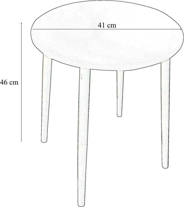 Taboret TRIX stelaż metalowy STOŁEK LOFT : Kolor nogi - Czarna stożek, Kolor tkaniny - SKAJ - AL5, Typ tkaniny - Skaj