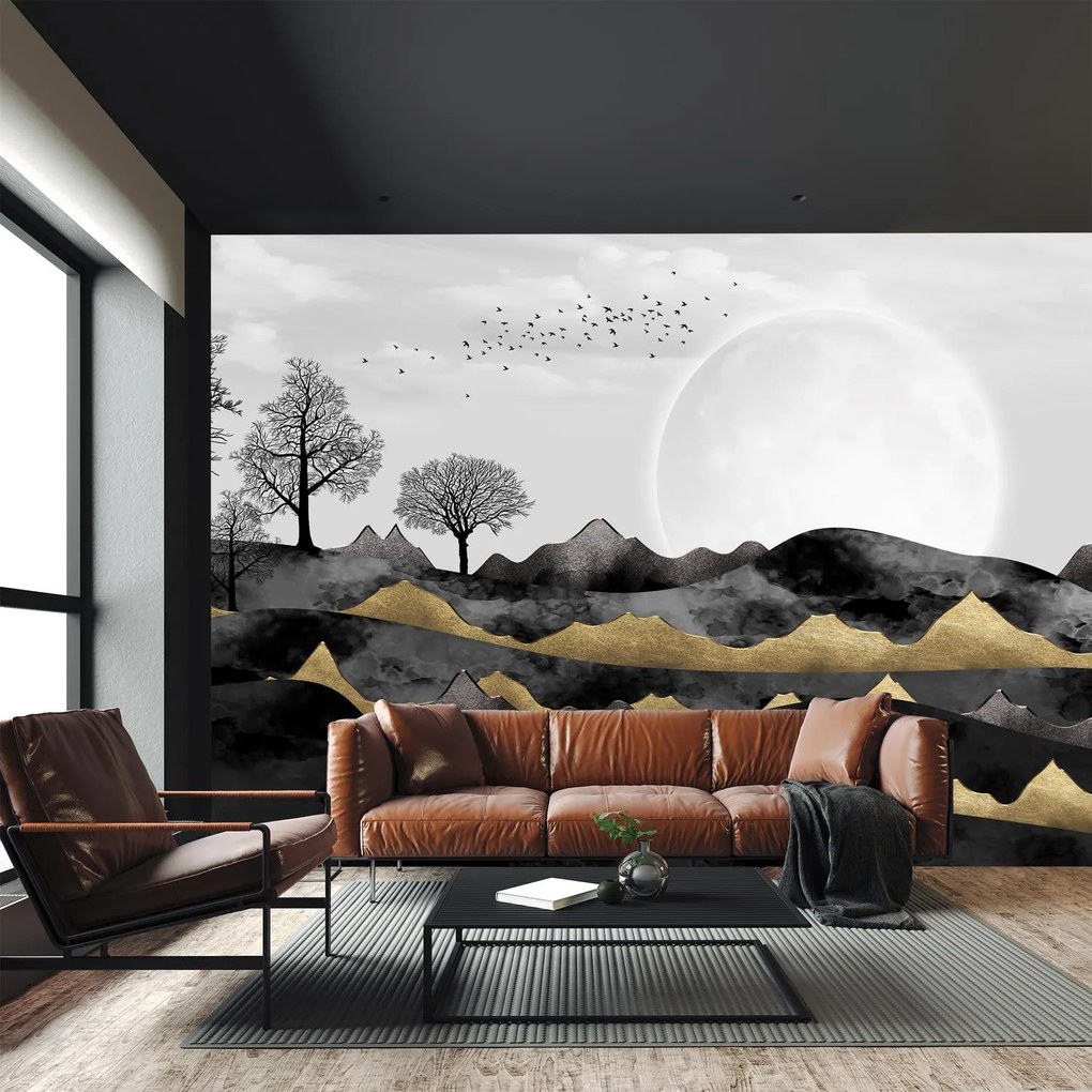 Fototapeta - Góry w pełni (196x136 cm)