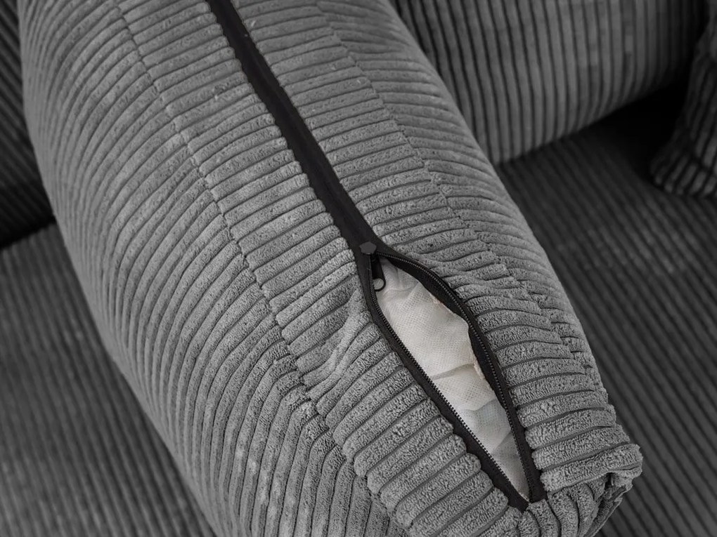 Narożnik w kształcie U SMART COSARO 295x140 cm, ciemnoszary