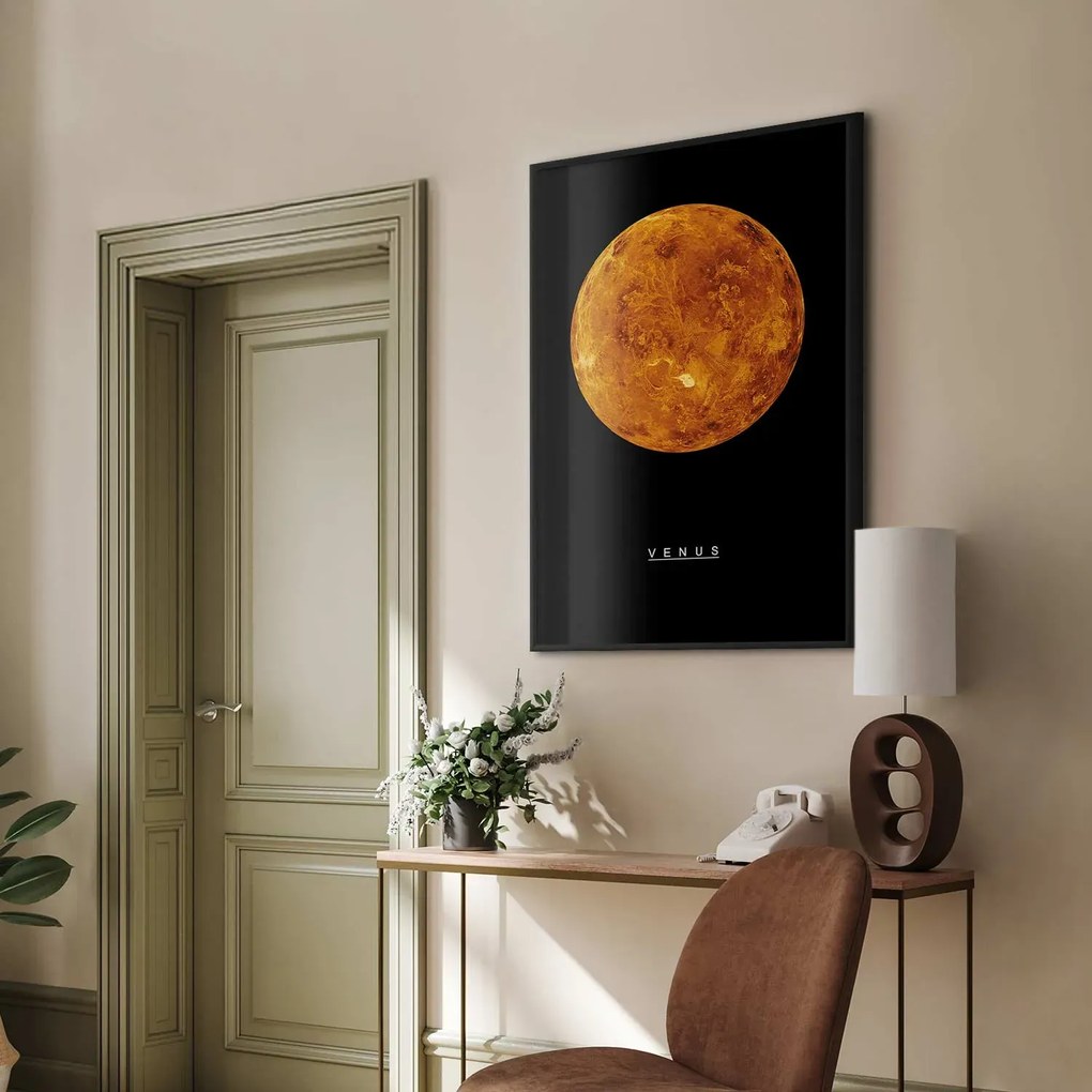 Plakat Wenus 21x30 cm z ramą czarną bez marginesu ARTGEIST B
