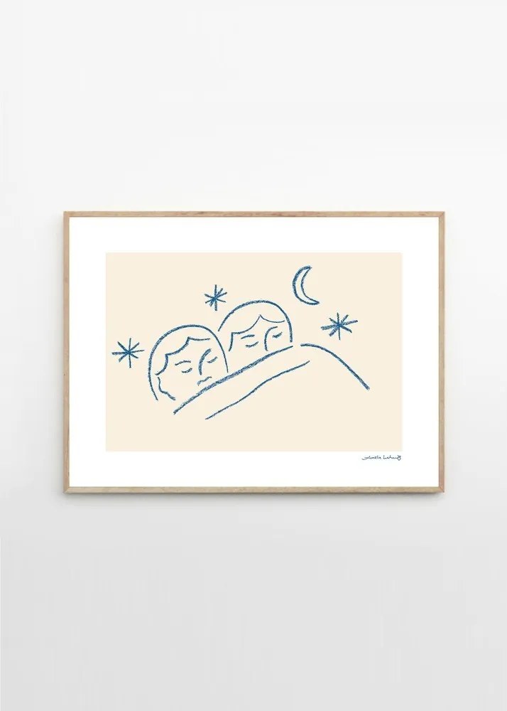 Plakat 40x30 cm Slumber – Amélie Lehoux – The Poster Club
