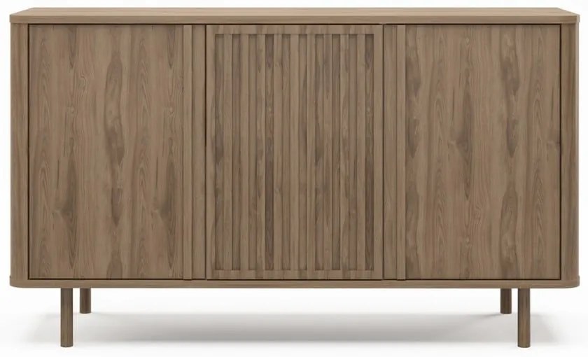 Komoda w dekorze dębu w naturalnym kolorze 138x80x40 cm Salma – Marckeric