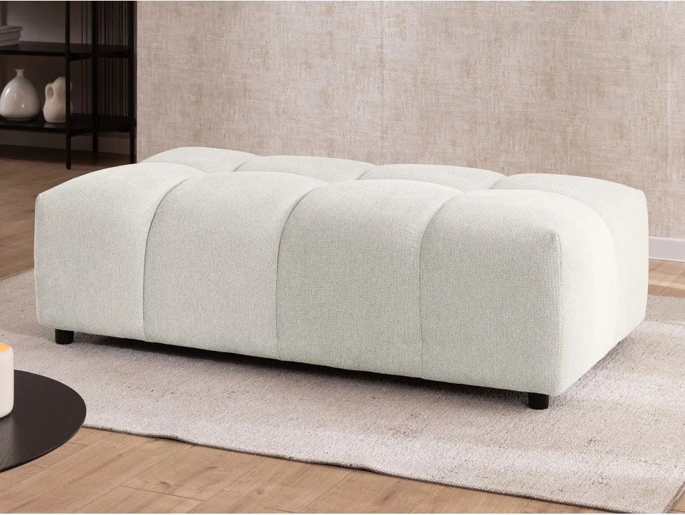 Biały podnóżek Albane – Ropez