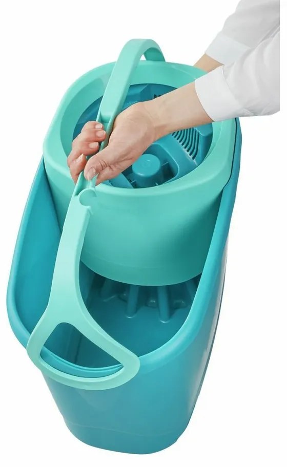 Leifheit Zestaw Clean Twist M Ergo + GRATIS środek czyszczący silnie zabrudzone podłogi 1 l 52127
