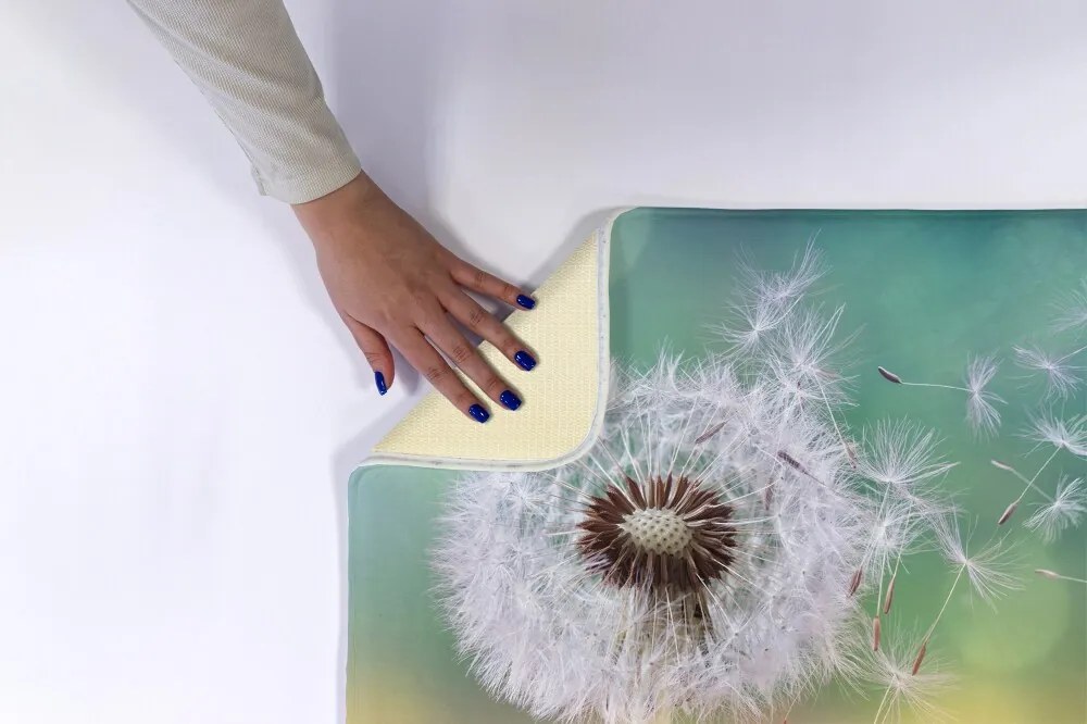 Dywanik do łazienki Dywanik do łazienki Roślina Dmuchawiec