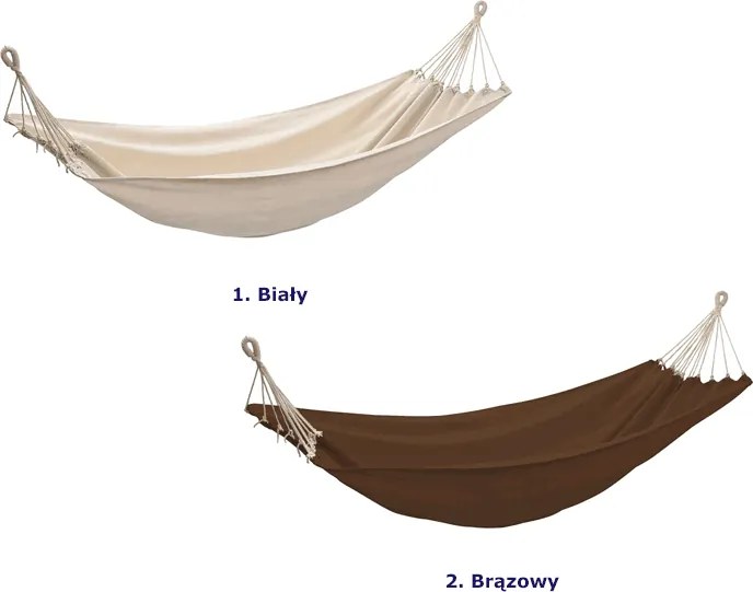 Brązowy hamak ogrodowy N5-A53