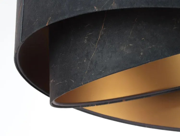 Czarno-złota lampa wisząca glamour - EXX15-Hover