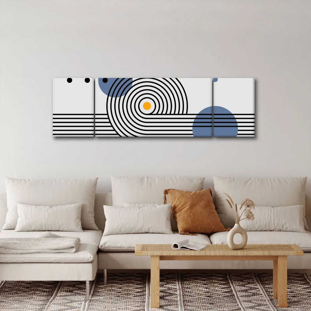 Obraz - Minimalistyczna abstrakcja N⁰1 (170x50 cm)