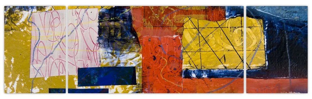 Obraz - Abstrakcja (170x50 cm)
