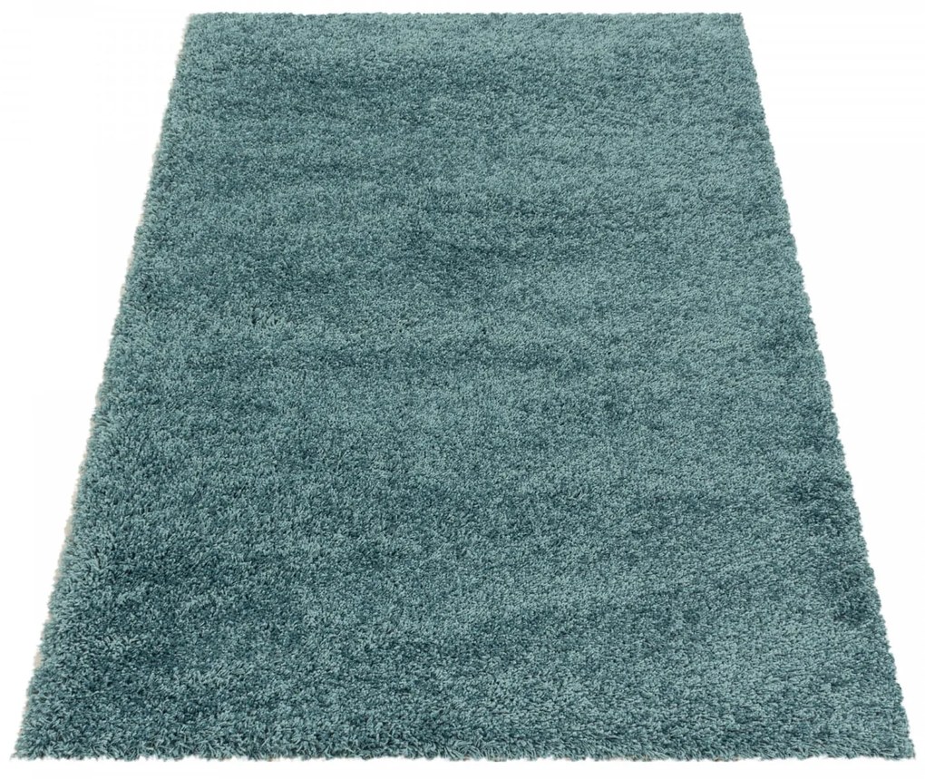 Dywan shaggy Sydney morski 120 cm x 170 cm