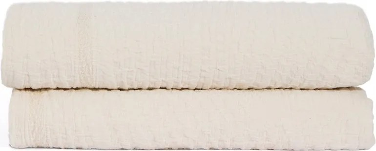 Narzuta żakardowa w kolorze kości słoniowej 240x260 cm Zenti – Kave Home